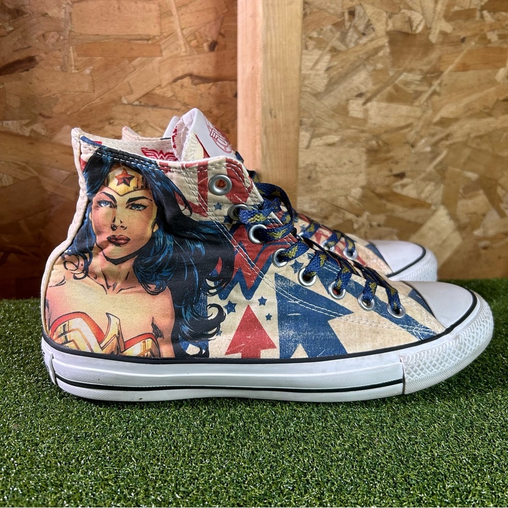 COPY - Converse Chuck Taylor All Star Wonder Woman DC Comics Sneakers Shoes Wom…